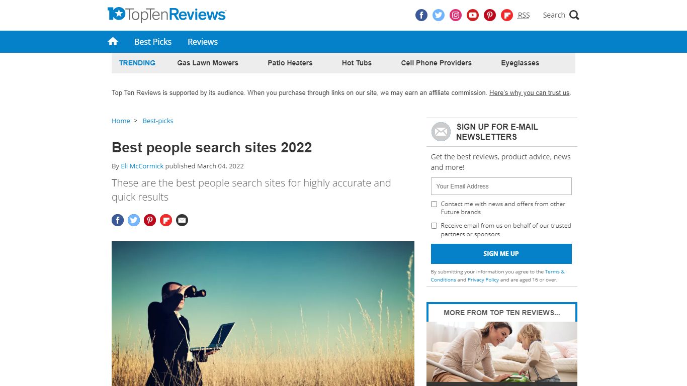 Best People Search Sites 2022 | Top Ten Reviews